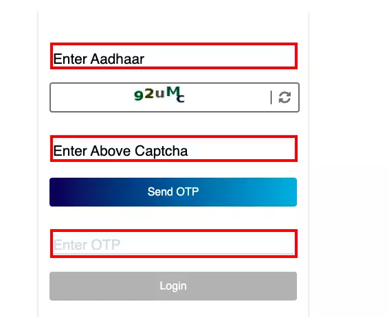 e Aadhaar Download Online PDF