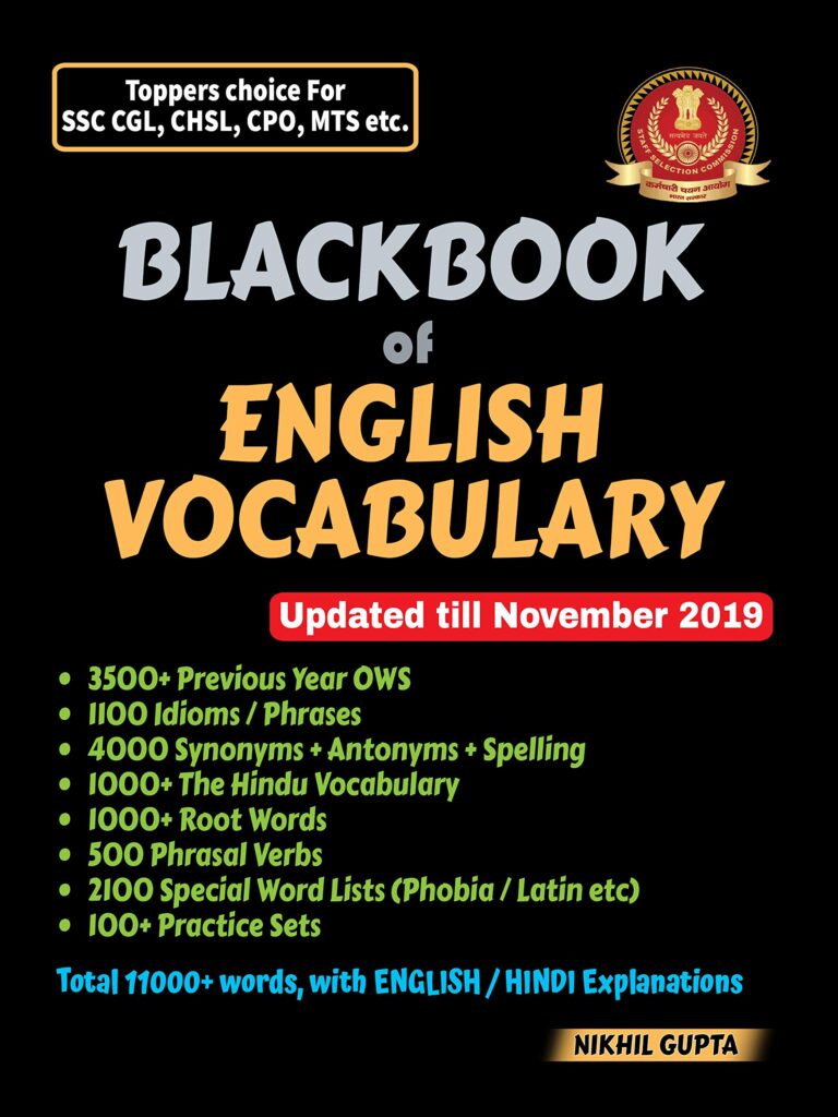 Black Book Of English Vocabulary PDF