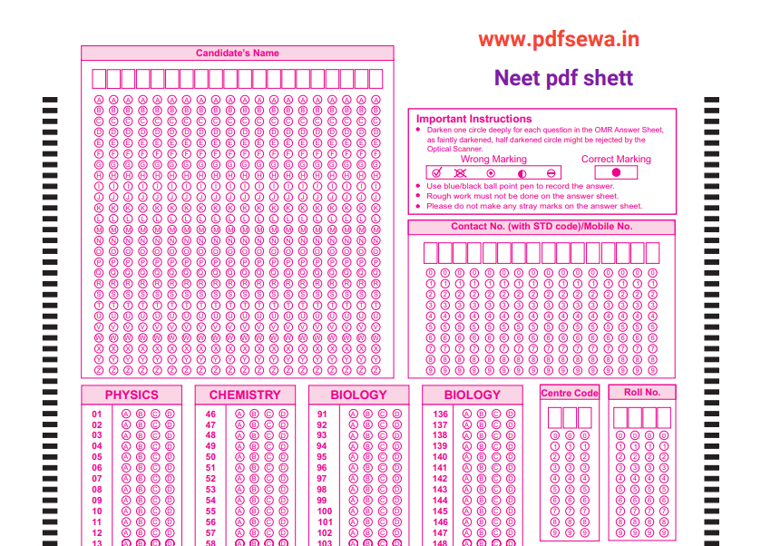 100 Question OMR Sheet Sample Free Download OMR Sheet 100, 49% OFF