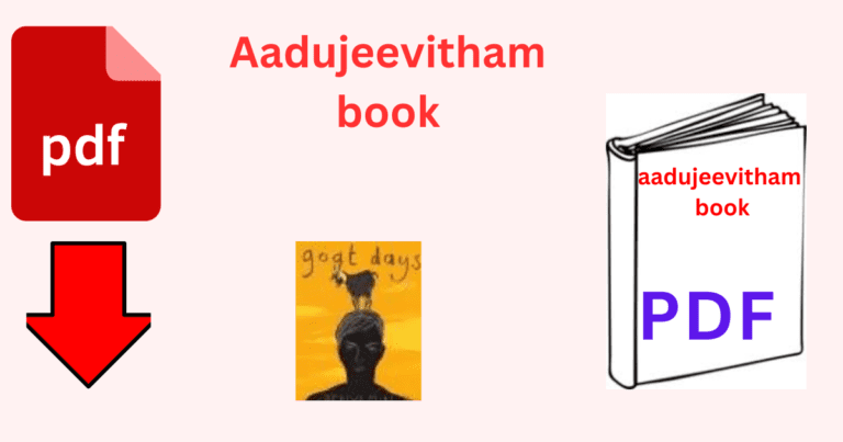 aadujeevitham book pdf free download