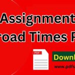 Assignment Abroad Times PDF